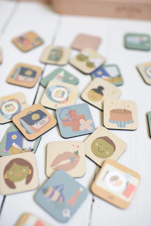 magnets semainier éducatif enfant, semainier magnétique phillie